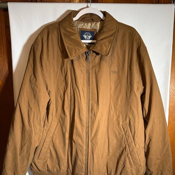Dockers Casual Jacket | Men's |Tan| XXL - Picture 1 of 4